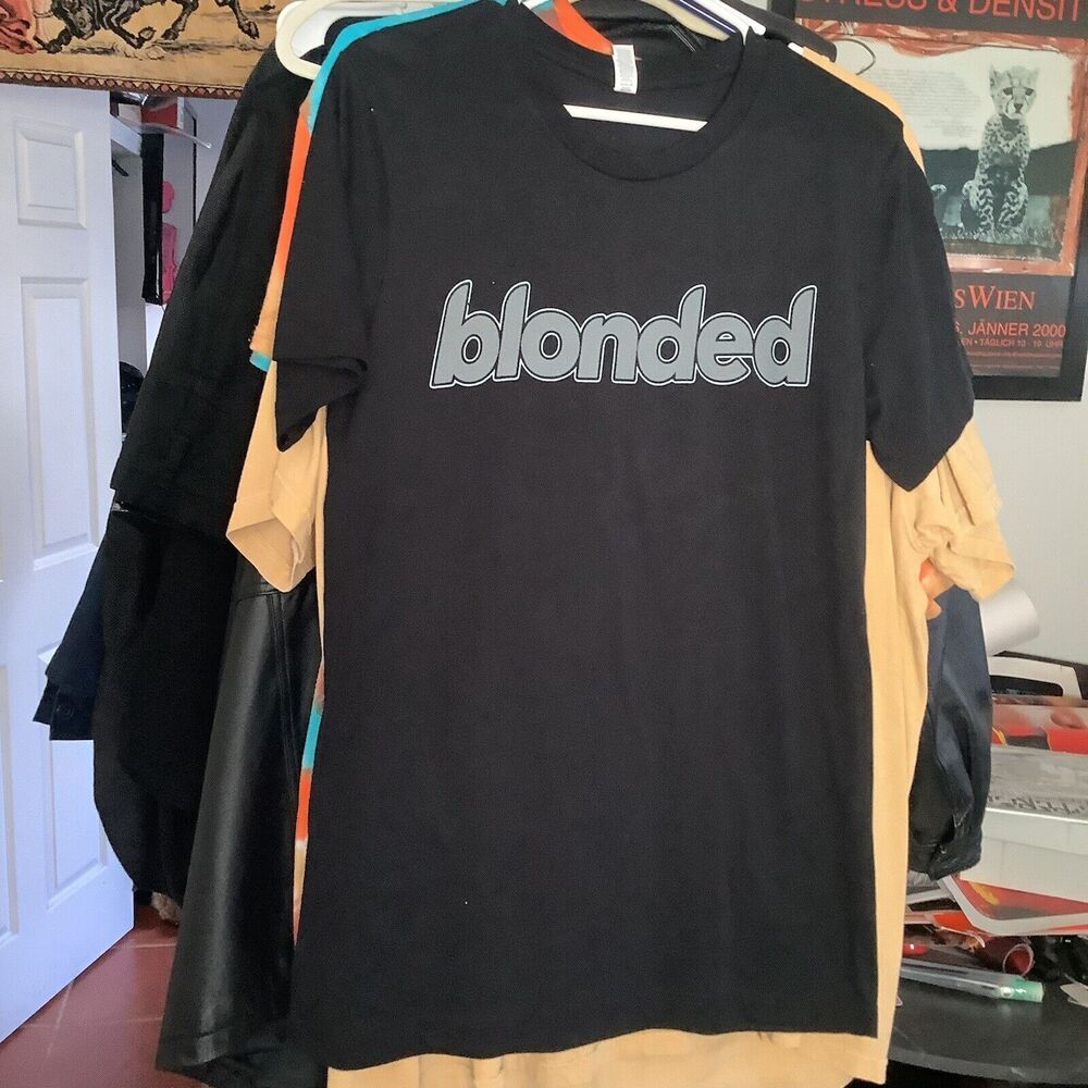 Blonded Sample Tee T-shirt Size Medium M Graphic Rare Sample Tag Production